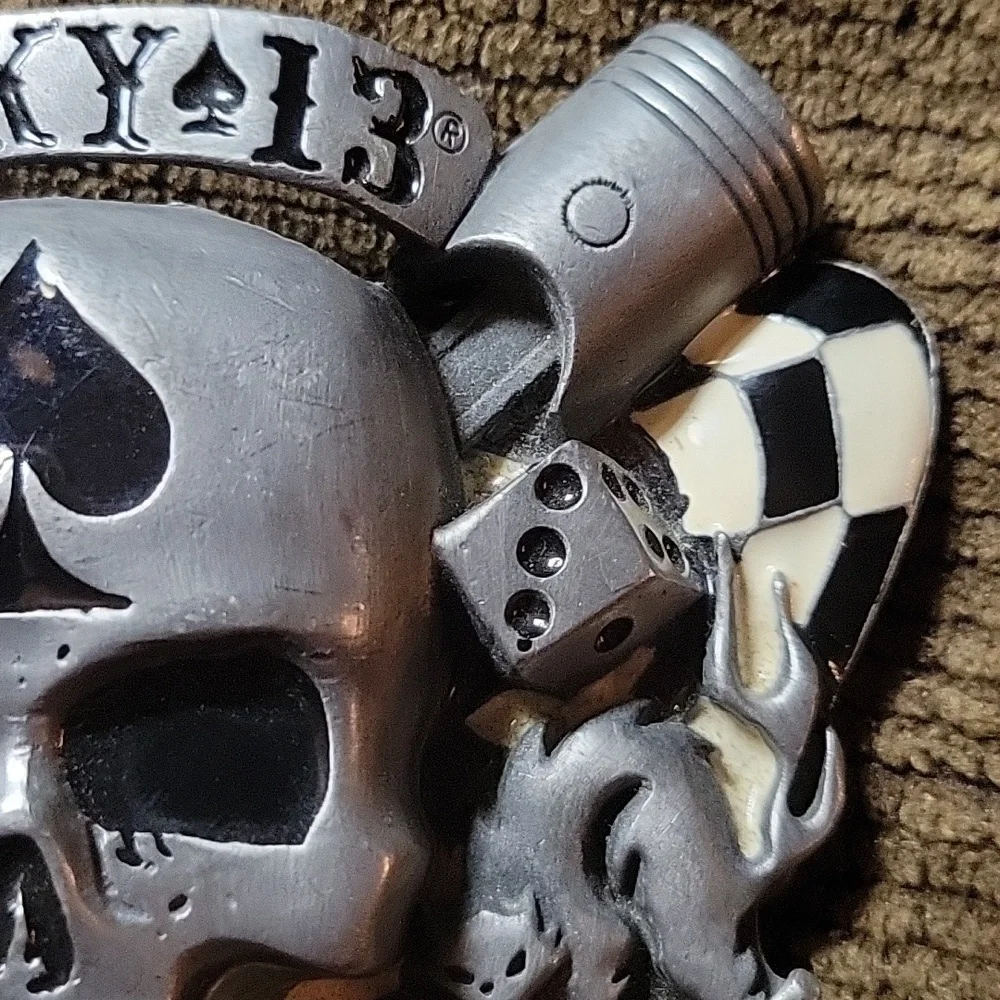 VTG Lucky 13 belt buckle - Picture 5 of 6